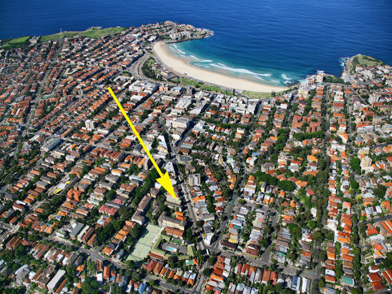 Auction Bidding in Bondi Beach, Sydney - Map