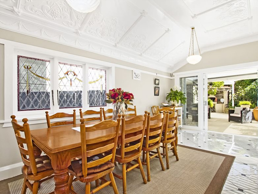 Auction Bidding in Bondi Junction, Sydney - Dining Room
