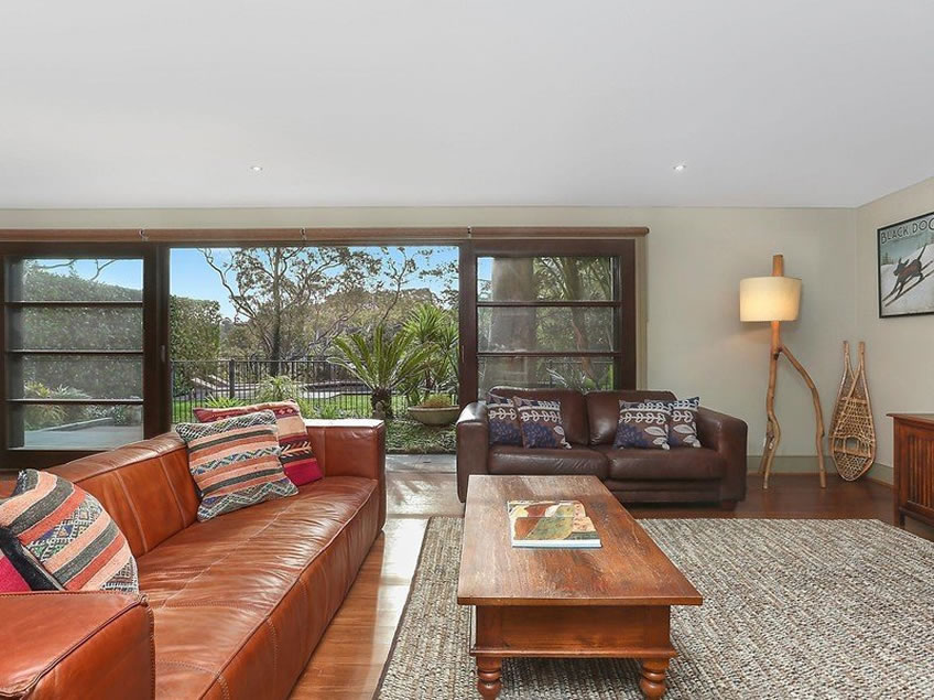 Auction Bidding in Longueville, Sydney - Living Room