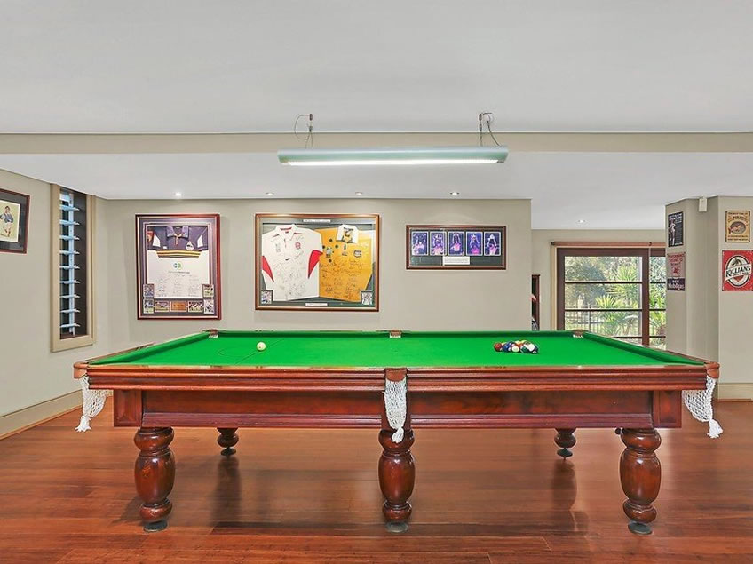 Auction Bidding in Longueville, Sydney - Recreation Room